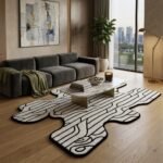 Noir Veil Rug View 4