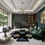 Eight Petal Stripe Rug View 6