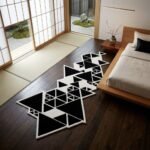Broken Triangle Runner Rug View 2