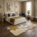 Mustard Bloom Floral Rug View 4