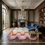 Rainbow Ripple Rug View 2