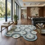 Concentric Circle Rug View 4