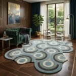Concentric Circle Rug View 3