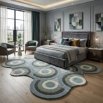 Concentric Circle Rug View 3