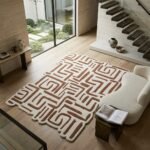 Cedar Maze Abstract Rug View 5