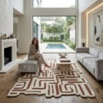 Cedar Maze Abstract Rug View 2