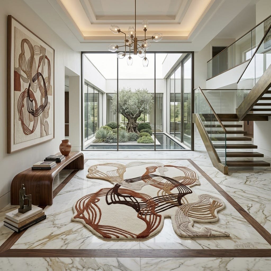 Russet Interlace Rug