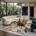 Multicolor Sunburst Rug View 6