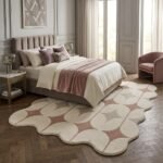 Geometric Scallop Rug View 5