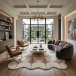 Geometric Scallop Rug View 3