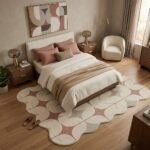 Geometric Scallop Rug View 6