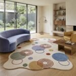 Abstract Circle Rug View 6