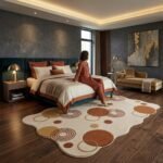 Retro Ring Scatter Rug View 4