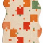 Modern Color Block Rug View 5