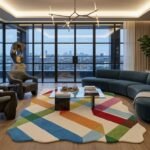 Multicolor Geometric Rug View 2