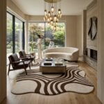 Modern Wave Rug View 2