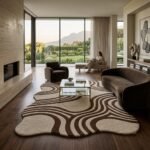 Modern Wave Rug View 5