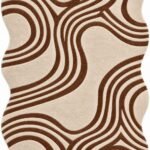 Modern Wave Rug View 7