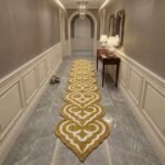 Imperial Gold & Ivory Ornamental Runner Rug View 4
