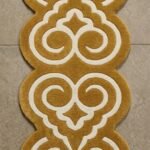 Imperial Gold & Ivory Ornamental Runner Rug View 2