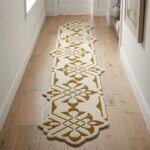 Champagne Gold & Ivory Heritage Runner Rug View 2