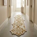 Champagne Gold & Ivory Heritage Runner Rug View 1