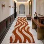 Terracotta Wave Runner Rug View 2