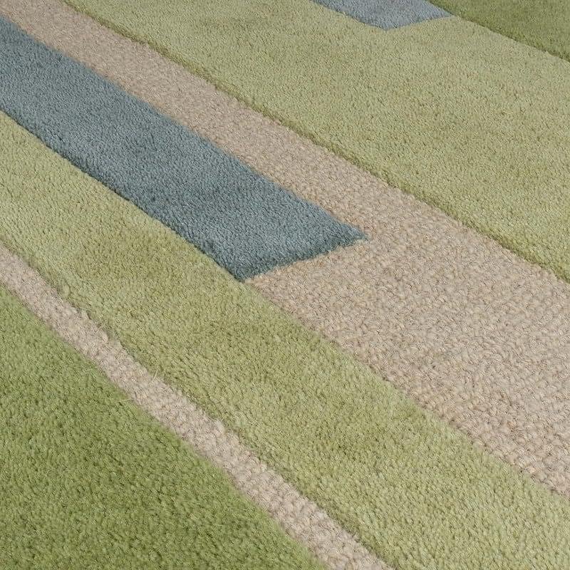Elegant Pentagon Pattern Grey Tufted Carpet: A Timeless Addition to Your Home - Image 4